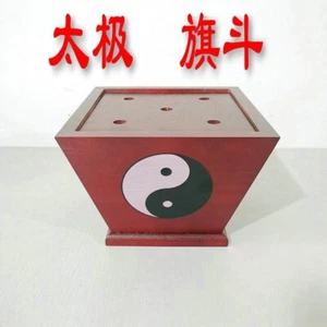 Set Bandiera Taoista Wufang Wuying Wuxing Banner Stand Bagua Taiji Decorazione Rituale - Foto 1 di 5