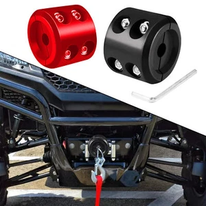 Winch Stopper Stop Rubber Heavy Duty Cable Line Waterproof Rope Hook ATV UTV - Picture 1 of 12