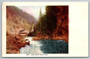 Postcard: Eagle River Canon (Canyon), Colorado, 1907-1915, Unposted - Picture 1 of 2