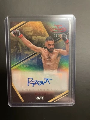 2024 Topps Gold Label Rob Font Auric Autograph /25 Red - Image 1 of 2