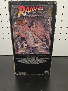 Raiders of the Lost Ark (VHS, 1981) Harrison Ford, Karen Allen - Picture 1 of 3