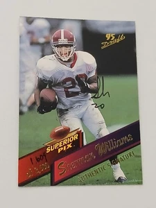 Sherman Williams Dallas Cowboys 1995 Superior Pix Certified Autogrammkarte #59 - Bild 1 von 2
