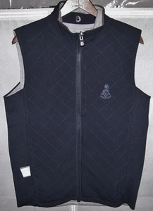 NUEVO $270 B. DRADDY Chaleco Reversible Chaqueta Suéter SHINNECOCK HILLS CLUB DE GOLF S - Imagen 1 de 11