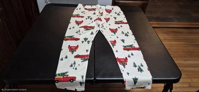 女士大码 (11/13) 无边界象牙色圣诞打底裤 — 第 1/4 张图片