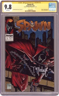 Spawn #5D Direct Variant CGC 9.8 SS McFarlane 1992 4164245016 - Image 1 of 2