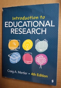 Introduction to Educational Research, Craig A. Mertler, 4th Edition - Bild 1 von 4