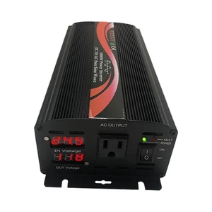 1000W Power Inverter 24V DC to 120V AC Pure Sine Wave for RV Home Solar from US - Picture 1 of 11