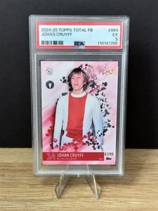Topps Total Football Johan Cruyff /99 PSA 5 - Bild 1 von 3