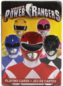 Sabans Power Rangers Deck 52 Spielkarten Offiziell Neu Sealed 2018 Superheld - Bild 1 von 12