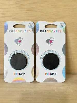2-PopSockets PopGrip with Swappable Top for Phones & Tablets - Black (800470) - Image 1 of 2