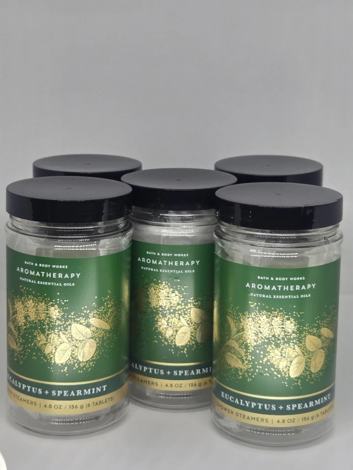 Bath & Body Works Eucalyptus Spearmint Shower Steamers x5 - Image 1 of 1