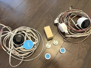 2 Of Google Nest Cam Outdoor Security Cameras 1st Gen NC2100ES READ DESCRIPTION - Picture 1 of 4