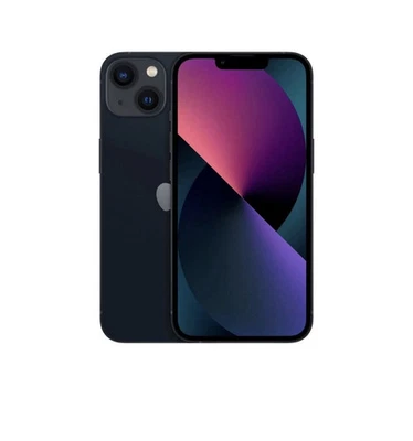 Apple iPhone 13 (2021) TracFone 6.1" (Midnight) 128 GB BRAND NEW - 90 Day SIM - Image 1 of 4