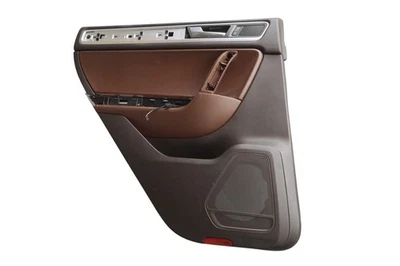 Panel de puerta interior trasero izquierdo del lado del conductor Volkswagen Touareg 11-14 OEM Foto 1 de 4