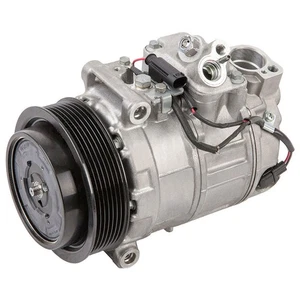 AC Compressor & A/C Clutch For Porsche Cayenne 2003-2014 - Picture 1 of 3