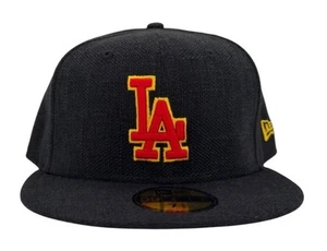 New Era MLB Los Angeles Dodgers Hemp Dark Gray 59FIFTY Fitted Hat, Neu - Bild 1 von 10