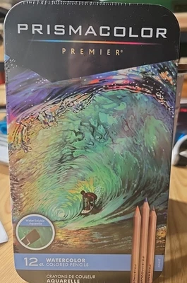 Prismacolor Premier Watercolor Colored Pencils 12ct. Aquarelle  - Image 1 of 2