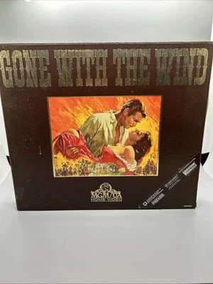 Gone with the Wind VHS Deluxe Edition Box Set MGM Home Video 2 Tape - Image 1 of 4