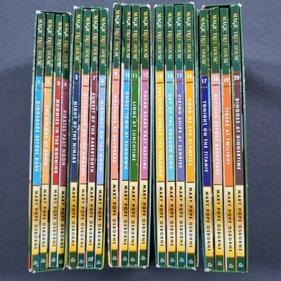 Magic Tree House Books 1-20 Mary Pope Osborne Paperback Book Box Sets GOOD - Image 1 of 4