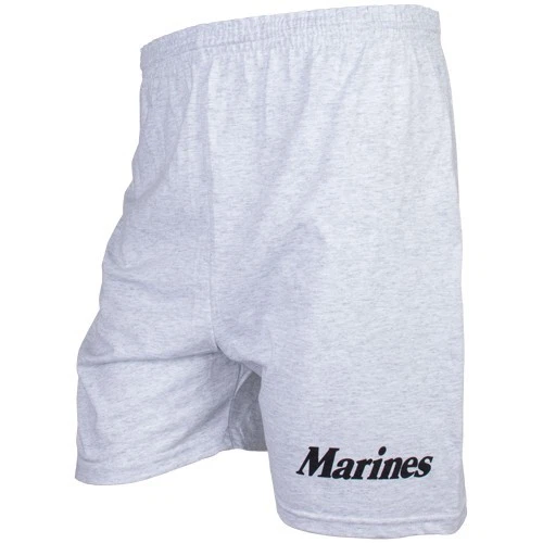 Marines Running Men's Shorts Ash Gray Small - Image 1 of 1