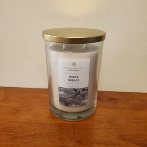 Chesapeake Bay Candle White Spruce Winter Scent Candle Large Jar 19oz RETIRED  - Picture 1 of 5