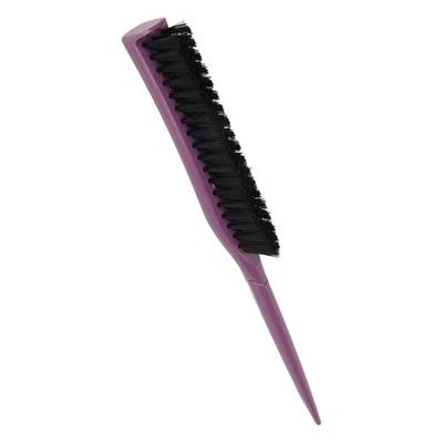 Teasing Hair Brush Hair Care Portable 3 Row Teasing Brush for Beard Salon Travel Foto 1 de 4
