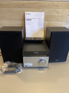 Sony CMT-SBT20B Hi-Fi System with USB, CD, Bluetooth, DAB and FM Radio, remote  - Picture 1 of 10