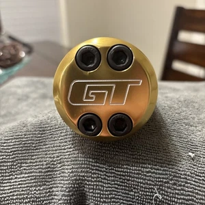 Gt GOLD 1997 Made In Usa stem Bmx Vintage Threadless 1 1/8in  - Picture 1 of 18