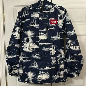 The North Face Men’s Limited Edition FREERIDE SEA MONSTERS Jacket Size Small - Picture 1 of 9