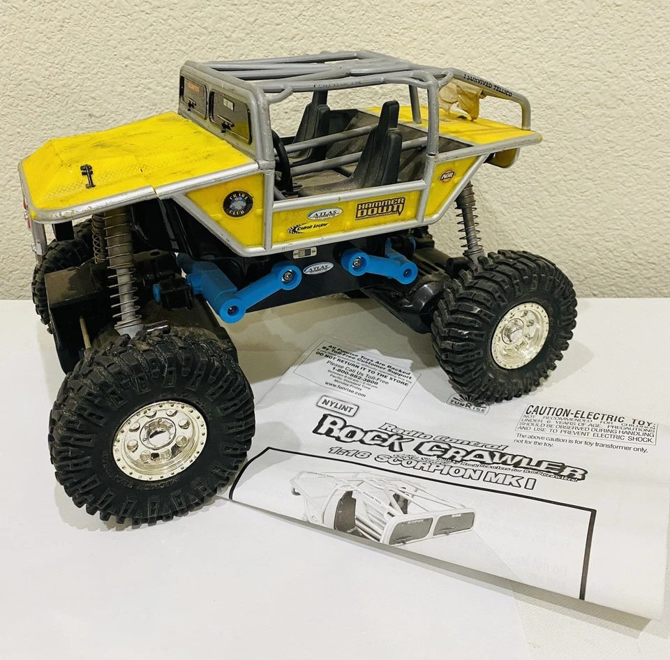 vintage Nylint 1:6 Large Scale 4 WD RC Scorpion MK1 Rock Crawler as-is Untested - Image 1 of 4