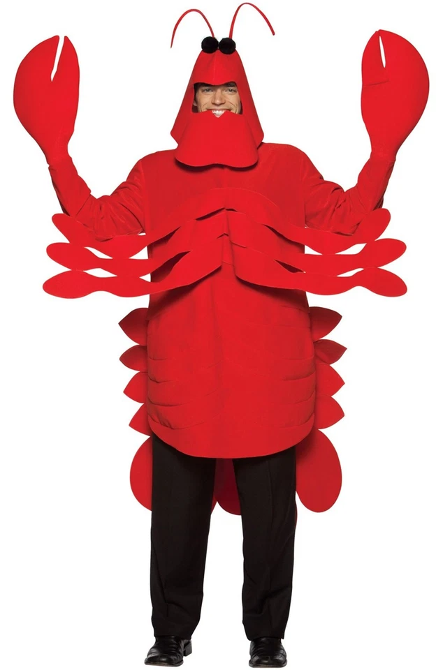 Rasta Imposta Lightweight Lobster Costume Red Size Standard 1q57