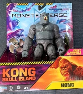 Figura Posable 2025 Playmates MonsterVerse Kong: Skull Island Ferocious Kong Nueva - Imagen 1 de 2