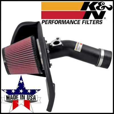 K&N Typhoon Cold Air Intake System Kit fits 2009-2014 Subaru Impreza WRX 2.5L H4 - Image 1 of 4