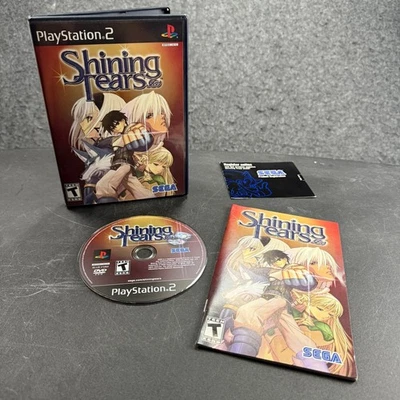 Playstation 2 Shining Tears RPG Game Disc Case Manual SEGA NTSC - Image 1 of 4