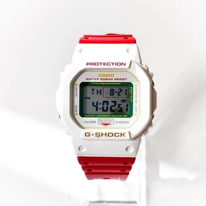 Casio G-Shock DW-5600Tmn-7JR Lucky Cat White Shock Resistant 20ATM Used - Picture 1 of 7