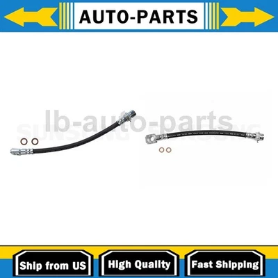 2X Manguera de línea de freno trasero Sunsong para Chevrolet S10 1998 1999 2000 2001 2002 Foto 1 de 4