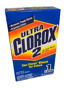 Clorox 2 chlorfreie farbsichere Bleichmittel/3 Unzen REISEGRÖSSE, 1 Ladung eingestellt. - Bild 1 von 5