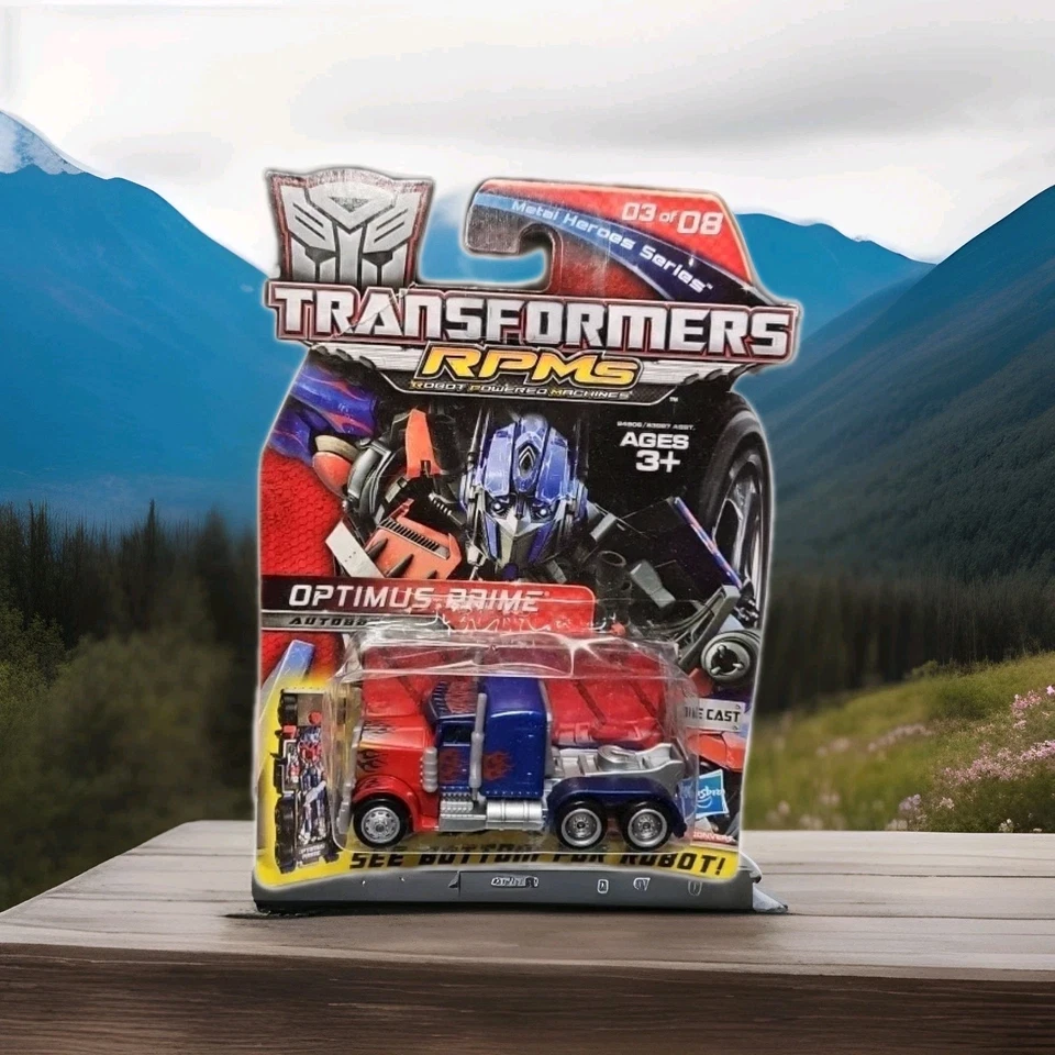Hasbro Transformers RPMs Metal Heros Series Optimus Prime #3 of 8 Sealed - Image 1 of 1