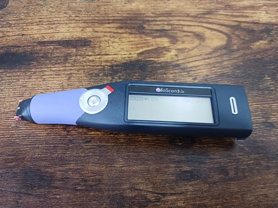 WizCom InfoScan 3 Lite Handheld Text Scanner – Tested & 100% Working ●Tech  - Image 1 of 4