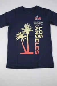 NFL SUPER BOWL LVI Los Angeles Boy's Short Sleeve T-Shirt size S (8) - Picture 1 of 2