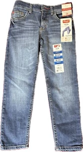 Wrangler Boys Size 8 Regular Taper Fit Medium Wash Jeans New C80 - Picture 1 of 6