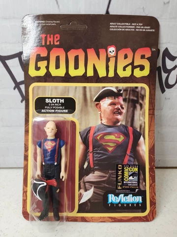 Super7 Reaction The Goonies Super Sloth Superman T-shirt Action Figure 2014 SDCC Cover