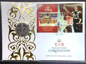 Great Britain UK 2013 Queen Elizabeth Platinum Jubilee 60th Anniversary Coin - Picture 1 of 4