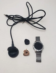 Samsung Galaxy Silver Watch SM-R805U 46mm LTE Unlocked With Bands And Charger - Picture 1 of 6