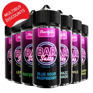 Bar Salts by Vampire Vape 100 ml Shortfill Liquid High VG Vape Juice - Picture 1 of 10