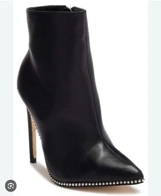 Botines Catherine Malandrino LENA Tachonados Tacón de Aguja Negros (Talla 8) Foto 1 de 4