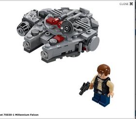LEGO Star Wars Microfighters 75030, 75031 & 8028 EUC