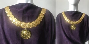 Römisches Goldmedaillon verliehen an einen Konsul Prokonsul Tribun Magistrat perfekt - Bild 1 von 8