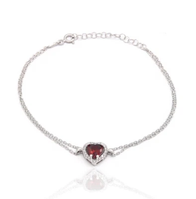 Handmade Bracelet Jewelry Made of 925 Sterling Silver, Turkish Silver Bracelet - Image 1 of 2