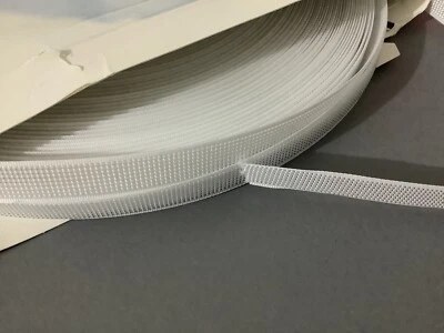 2mx WHITE DRESSMAKING POLYESTER BONING 12mm - Image 1 of 2